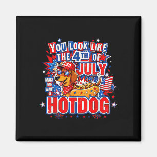 Look like the 4th of july makes want hotdog real magnet