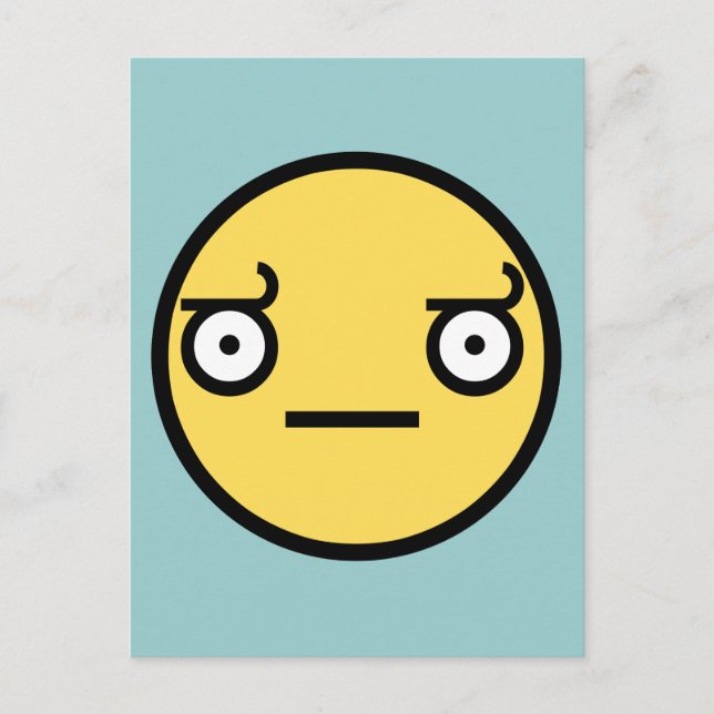 Look of Disapproval Postcard (Front)