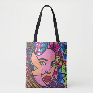 Look of hope tote bag