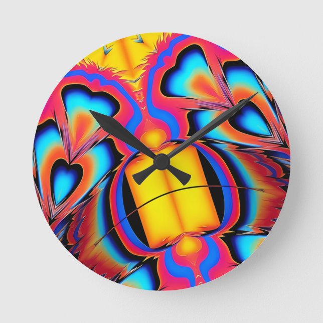 Look on My Works, Ye Mighty, and Despair Round Clock (Front)