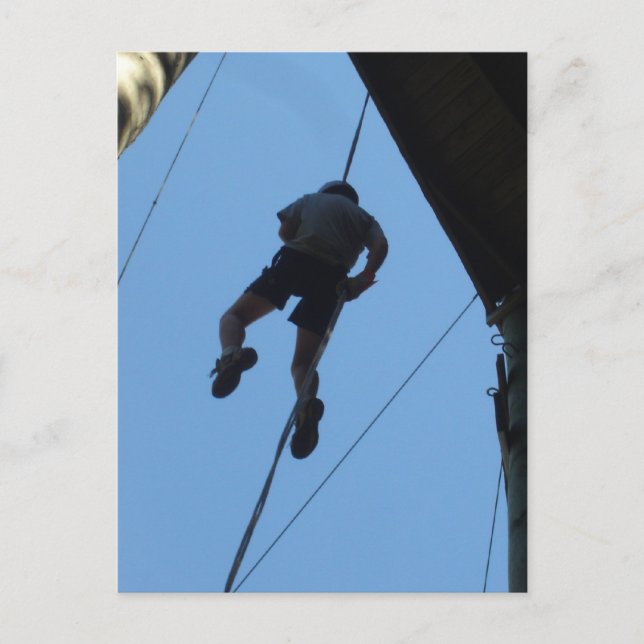 Look Out Below Postcard (Front)