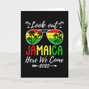 Look Out Jamaica 2025 Here We Come Family Vacation Card