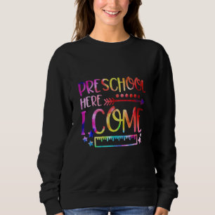 Look Out Preschool Here I Come Unicorn Back To Sch Sweatshirt
