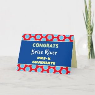 Look! Pre-K graduation card
