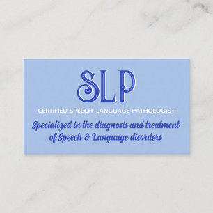 Look! SLP custom business cards