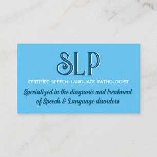 Look! SLP custom business cards