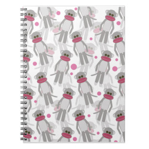 Look Sock Monkeys! Notebook
