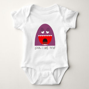 Look,  Teeth! Baby Bodysuit