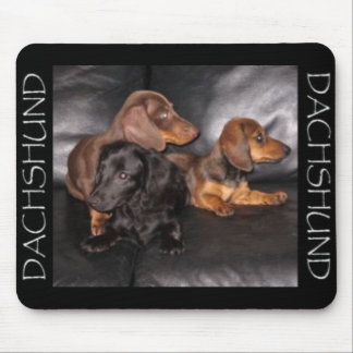 Look the other way Doxie Mouse Pad