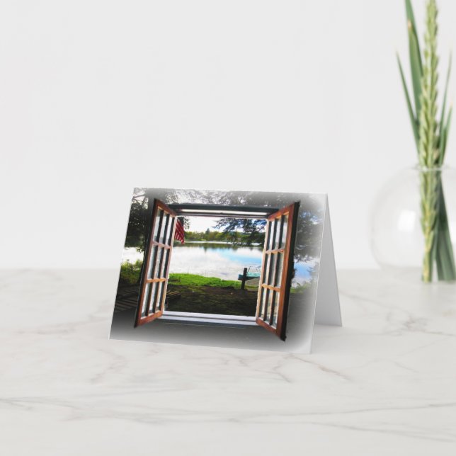 Look through the window card (Front)