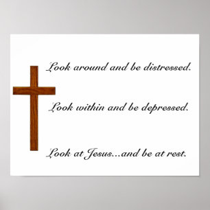 LOOK TO JESUS POSTER