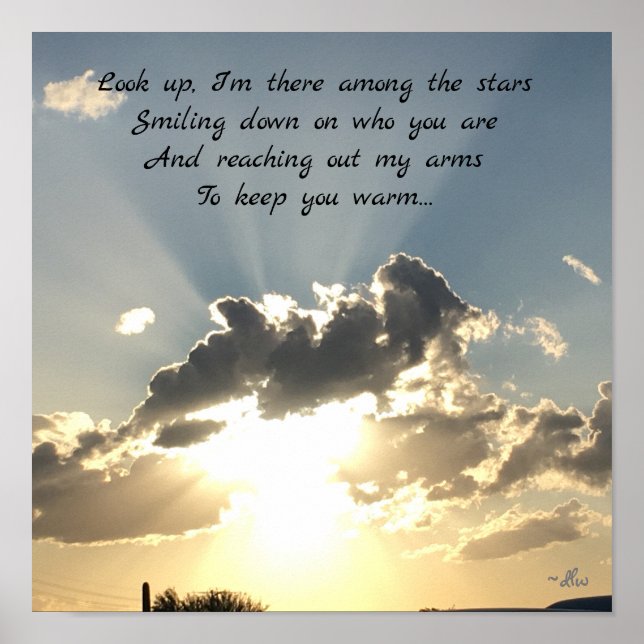 Look Up - a Tribute to a Loved One Poster (Front)