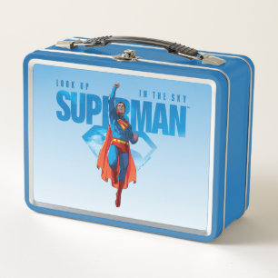 Look Up It’s Superman Metal Lunch Box