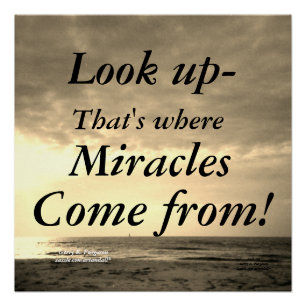 LOOK UP  POSTER
