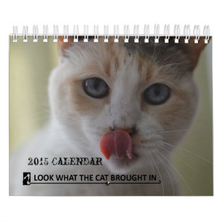 Look What the Cat Brought In Rescue 2015 Calendar