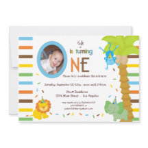 Look Who Is Turning One - Whimsical Animal Theme