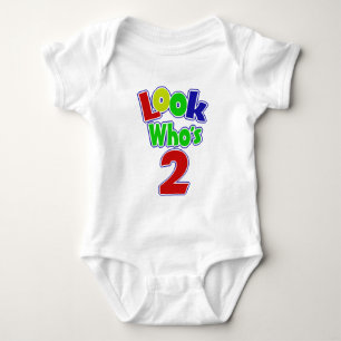 Look Who's 2 Baby Bodysuit
