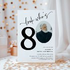 Look Who's 80! Modern Photo 80th Birthday