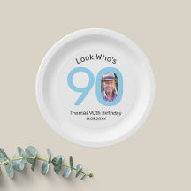 Look Who's 90 Photo 90th Birthday Party