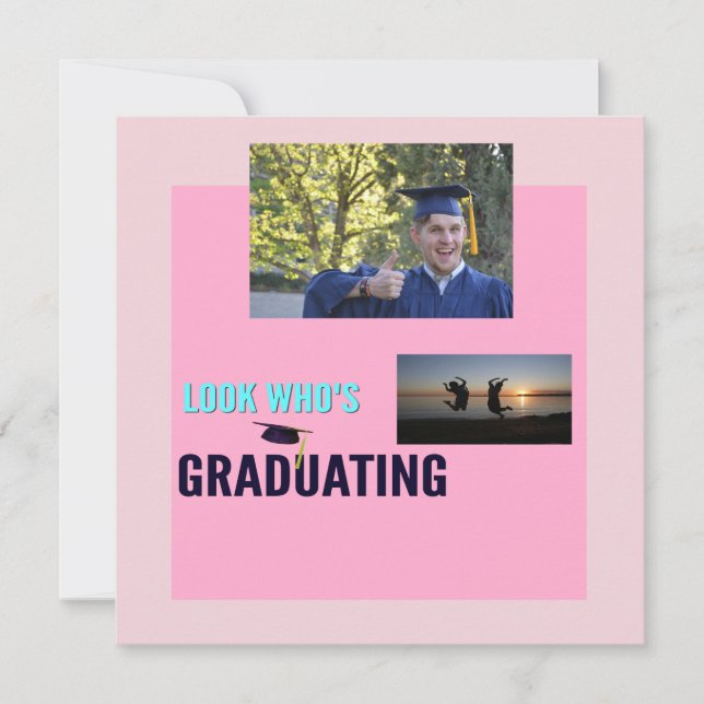 Look Who's Graduating! Invitation (Front)