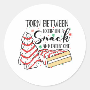 Lookin Like A Snack Classic Round Sticker