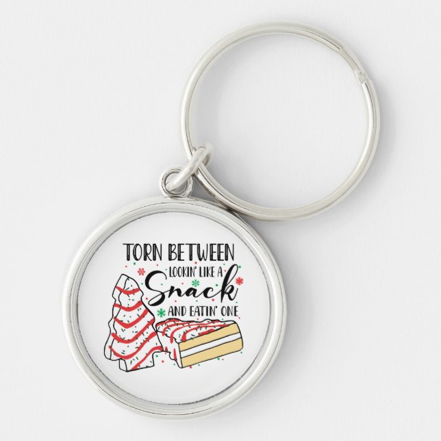 Lookin Like A Snack Key Ring (Front)