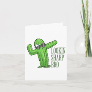 Lookin Sharp Bro Holiday Card