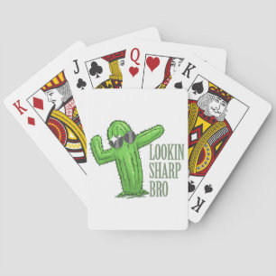 Lookin Sharp Bro Playing Cards