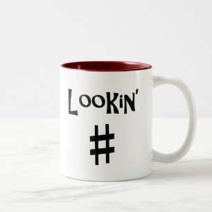 Lookin' Sharp Two-Tone Coffee Mug