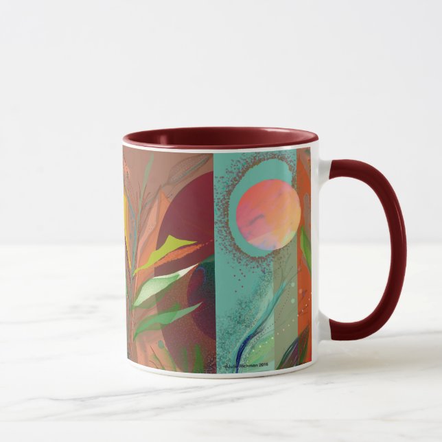 Looking at the Moon Mug (Right)