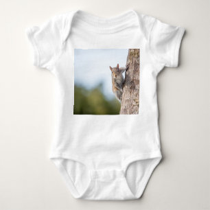 Looking at You! Squirrel Baby Bodysuit
