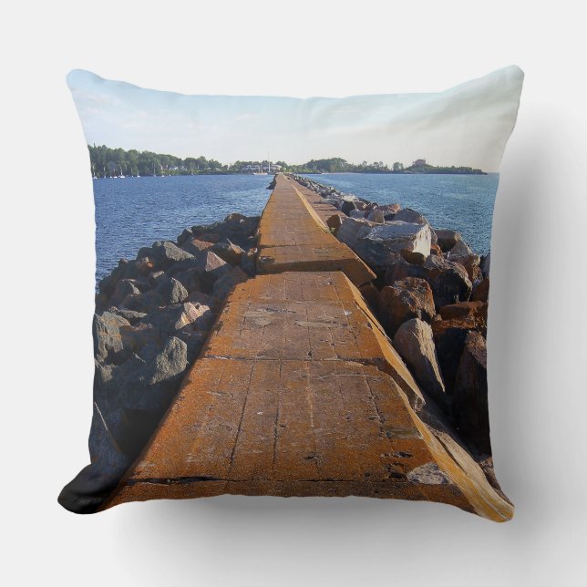 Looking Back Cushion (Front)