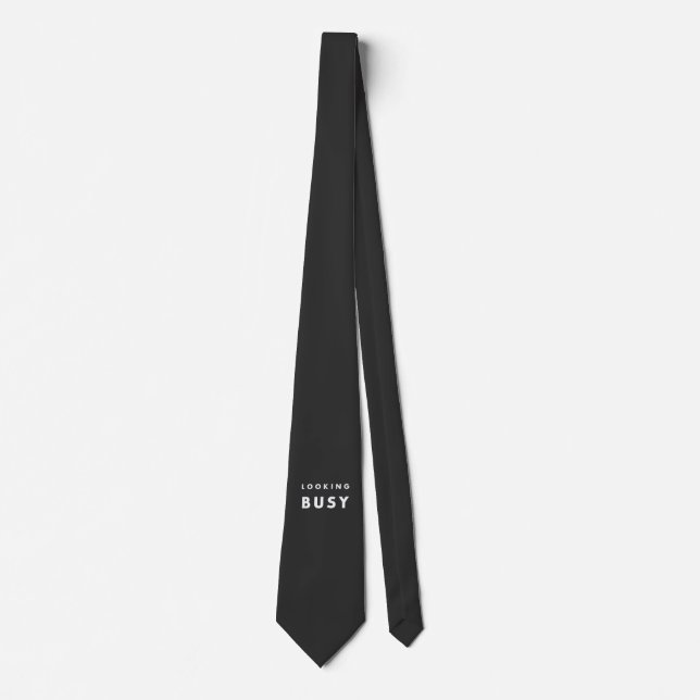 LOOKING BUSY: The Art of Appearances Tie (Front)