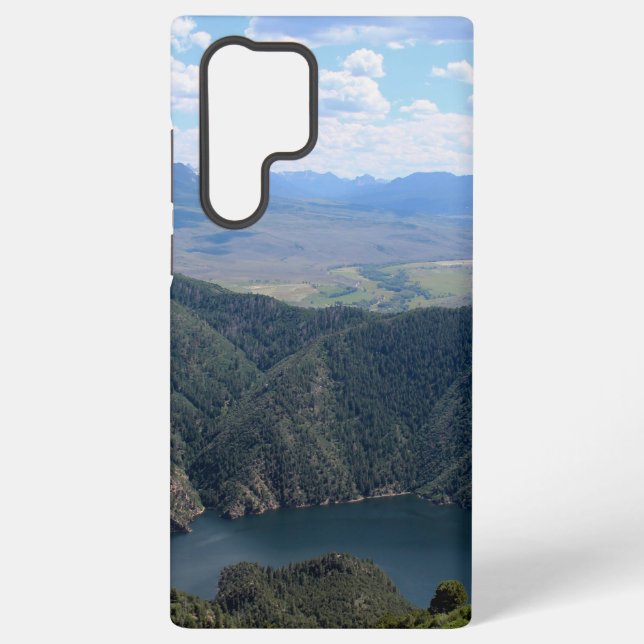 Looking Down At The Gunnison Samsung Phone Cases (Back)
