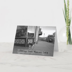Looking Down Memory Lane notecard