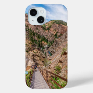 Looking Down Seven Falls Stairs iPhone Case
