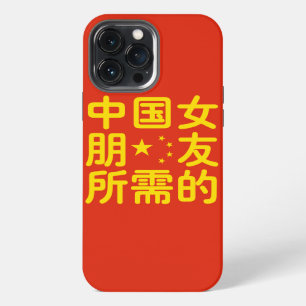 Looking for a Chinese Girlfriend ~ Hanzi Language iPhone Case