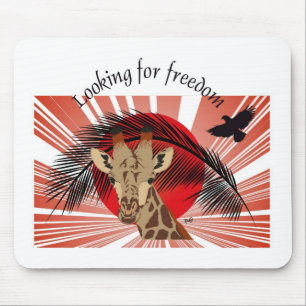 Looking for freedom Mauspad Mouse Pad