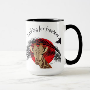 Looking for freedom Tasse Mug