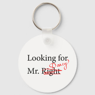 Looking for Mr Darcy Key Ring