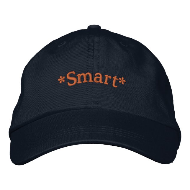 Looking for Smart Cap with Embroidered Cotton Hat (Front)