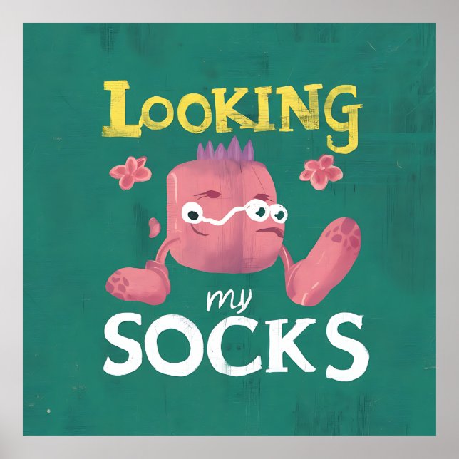 looking for socks poster (Front)