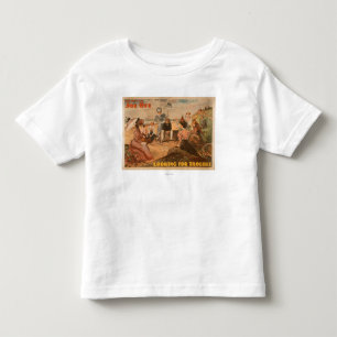 Looking for Trouble - Beach Scene Theatre Toddler T-Shirt