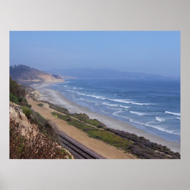 Looking from the Path (Del Mar) Poster (Front)