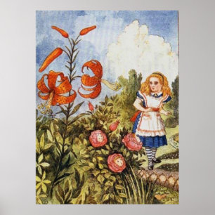 Looking Glass Alice Full Colour Poster