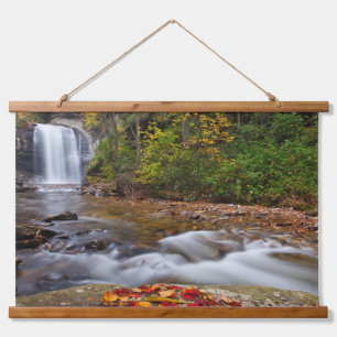 Looking Glass Falls Pisgah National Forest Hanging Tapestry