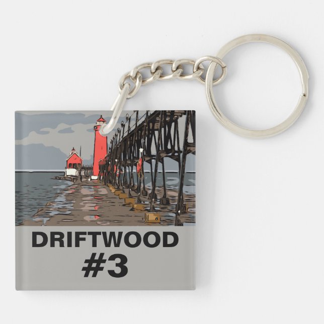 LOOKING GLASS KEY RING (Back)