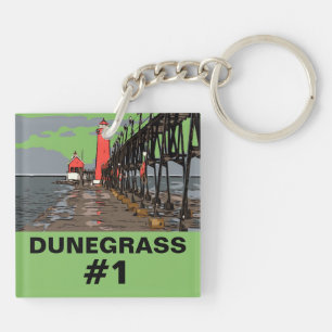 LOOKING GLASS KEY RING