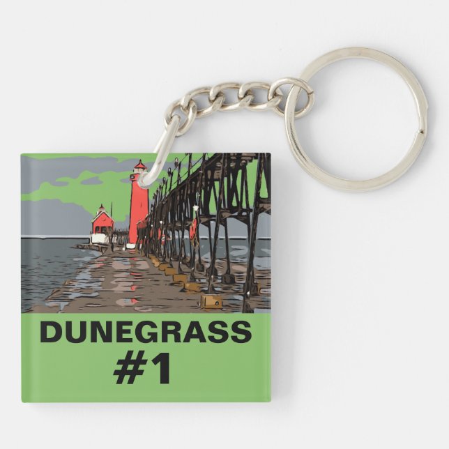 LOOKING GLASS KEY RING (Back)