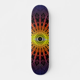 Looking Glass Mandala ( Rainbow ) Skateboard